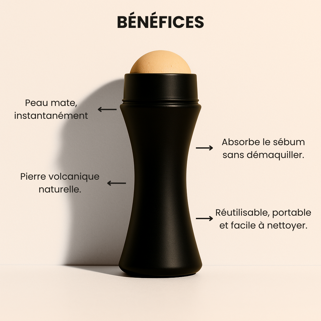 Rouleau en pierre volcanique Anti-brillance